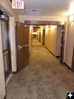 Hallway. Photo by Dawn Ballou, Pinedale Online.