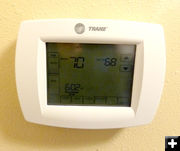 Thermostat. Photo by Dawn Ballou, Pinedale Online.