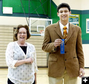 Senior Documentary Individual. Photo by Dawn Ballou, Pinedale Online.