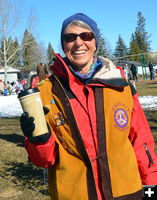 Janet Bellis of the Lions Club. Photo by Terry Allen.