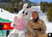 Doug The Bunny and The Mountain Man. Photo by Terry Allen.