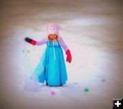 Frozen Princess Addison Coble. Photo by Terry Allen.