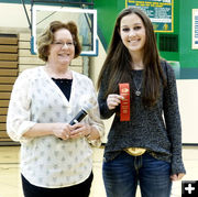 Senior Exhibits Individual - 2nd Place. Photo by Dawn Ballou, Pinedale Online.