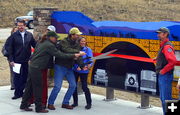 Ribbon Cutting. Photo by Terry Allen, Pinedale Online.