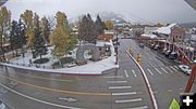 Jackson Hole Town Square. Photo by Jackson Hole webcam.
