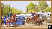 Leaving the Chute. Photo by Terry Allen.