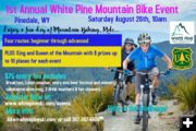 White Pine Mountain Biking event. Photo by White Pine Resort.