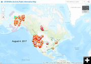 Fire Map. Photo by ARCGIS.com.