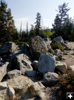 Big rocks. Photo by Dawn Ballou, Pinedale Online.