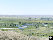 View of the Rendezvous grounds. Photo by Dawn Ballou, Pinedale Online.