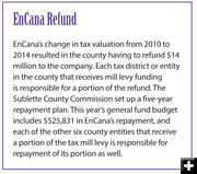 Encana Refund. Photo by Sublette County.