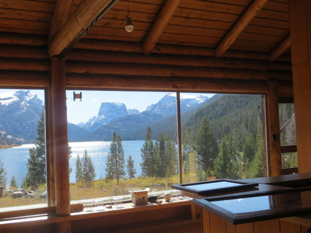 View from the lodge windows. Photo by Jonita Sommers.