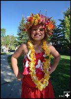 The Littlest Hula Girl. Photo by Terry Allen.