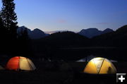 Twilight camp. Photo by Fred Pflughoft.