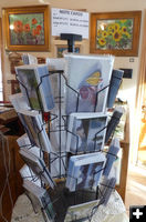 Art cards. Photo by Dawn Ballou, Pinedale Online.