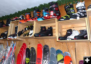 Boots and Snowboards. Photo by Dawn Ballou, Pinedale Online.