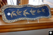 Leaf Platter. Photo by Dawn Ballou, Pinedale Online.