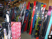 Skis. Photo by Dawn Ballou, Pinedale Online.