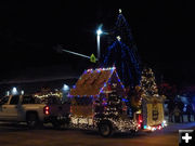Wind River Brewing float. Photo by Dawn Ballou, Pinedale Online.