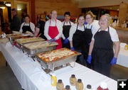 Catering. Photo by Dawn Ballou, Pinedale Online.