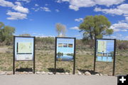Interpretive signs. Photo by Sublette County Historical Society.