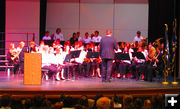 Concert Band. Photo by Dawn Ballou, Pinedale Online.
