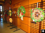 Wreaths. Photo by Dawn Ballou, Pinedale Online.