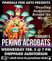 Peking Acrobats. Photo by Pinedale Fine Arts Council.