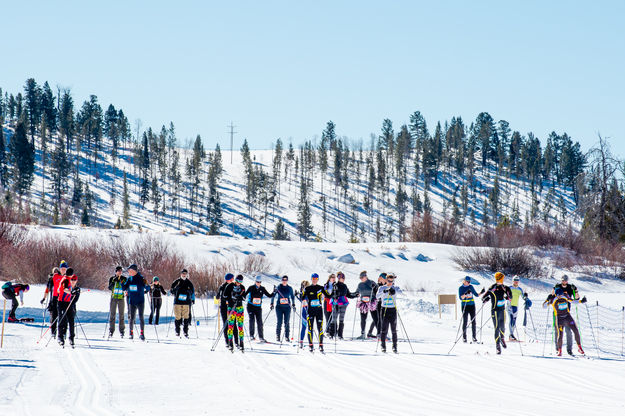 Pinedale Stampede Nordic Ski Race. Photo by Pinedale Aquatic Center.