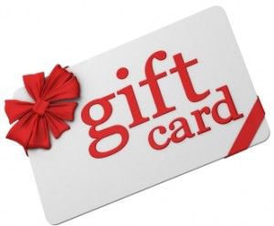 Gift Card Challenge. Photo by Pinedale Properties Inc.