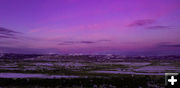 Purple Pinedale sunset. Photo by Tony Vitolo.