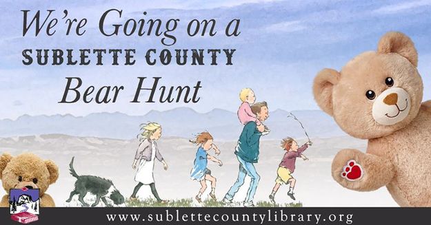 We're going on a Bear Hunt. Photo by Sublette County Libraries.
