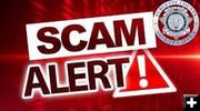 Scam Alert. Photo by Sublette County Sheriff's Office.