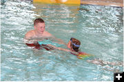 Learn to Swim. Photo by Pinedale Aquatic Center.