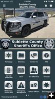 Mobile app. Photo by Sublette County Sheriff's Office.