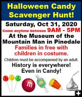 Halloween Candy Scavenger Hunt. Photo by Pinedale Online.