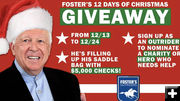 Christmas Giveaway. Photo by Foster Friess.