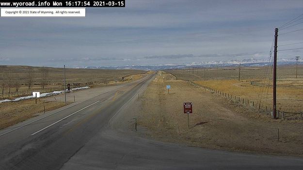 View north of Marbleton. Photo by Wyoming Department of Transportation.