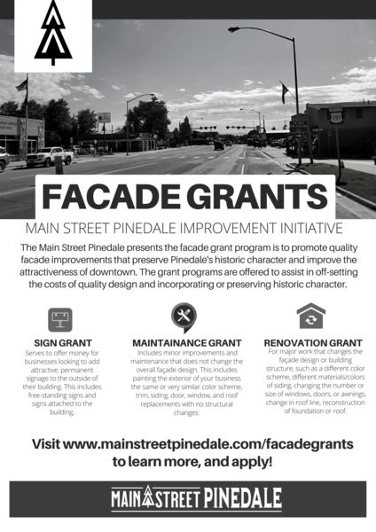 Facade Improvement Grants. Photo by Main Street Pinedale.