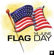 Flag Day June 14. Photo by .