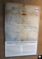 Centennial Map. Photo by Pinedale Online.