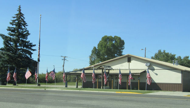 13 flags. Photo by Pinedale Online.