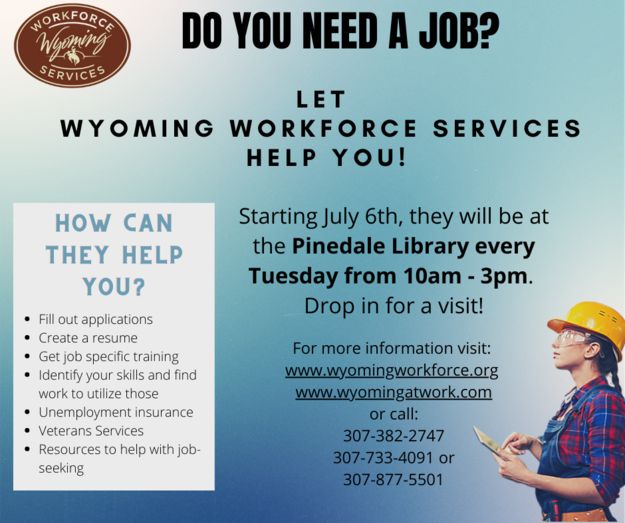 Wyoming Workforce Services. Photo by .