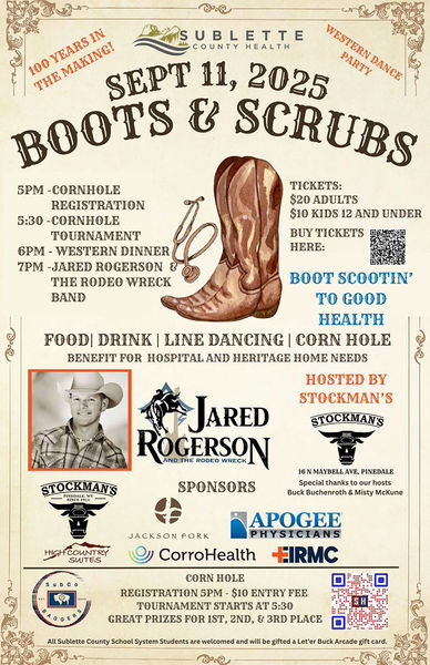 Boots & Scrubs Sept. 11. Photo by .