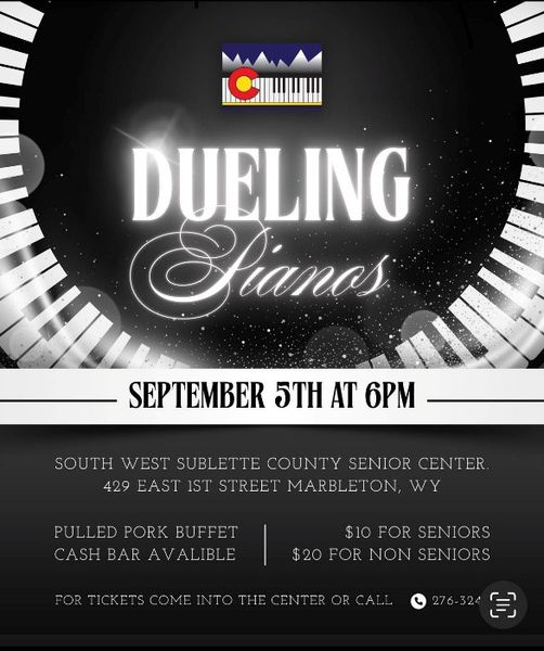 Dueling Pianos Sept. 5th. Photo by .