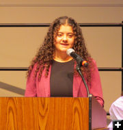 Girls State - Alyce Hayward. Photo by Pinedale Online.