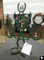 Horseshoe Christmas Tree. Photo by Pinedale Online.