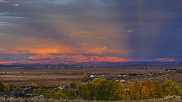 Mt. McDougall Sunrise. Photo by Dave Bell.