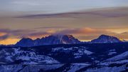 Morning Light On Fremont Peak. Photo by Dave Bell.