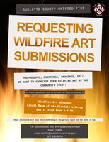 Wildfire art